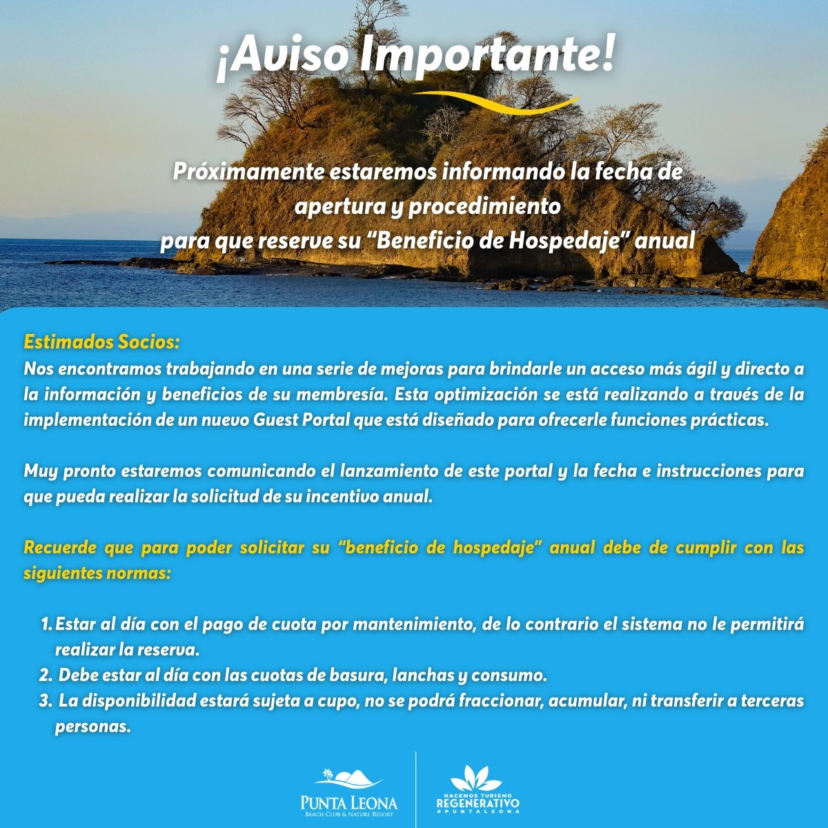 Aviso Importante